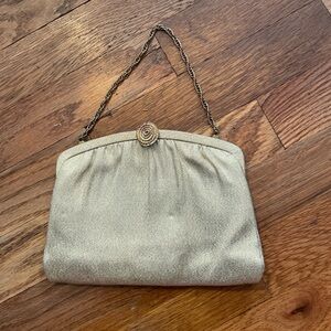 Elegant vintage Gold Chain Clutch